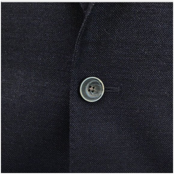 Calvin Klein Mens Blazer Sport Coat Two Button Casual Jacket 42L Silk Wool Suits - Picture 5 of 13